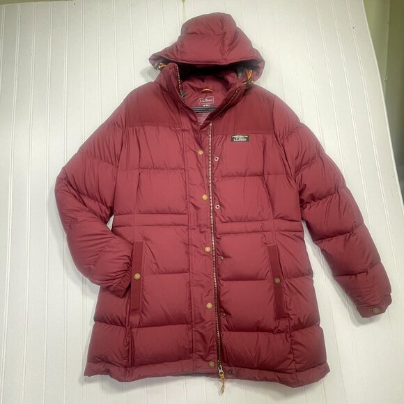 L.L. Bean Women's Mountain Classic Down Parka Medium-REG - Picture 2 of 16